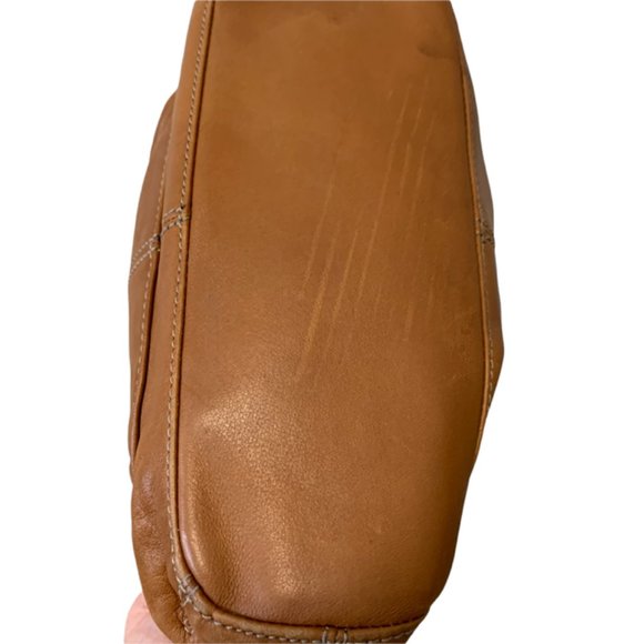 Tignanello Brown Leather Bag Purse - Picture 12 of 12